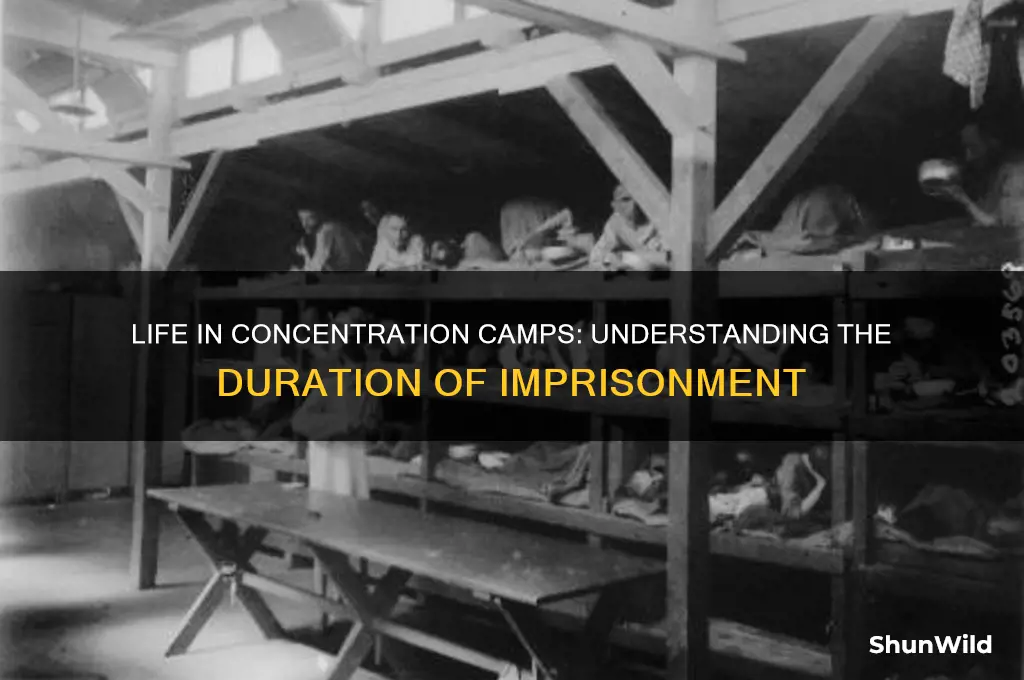 how long did people live in concentration camps