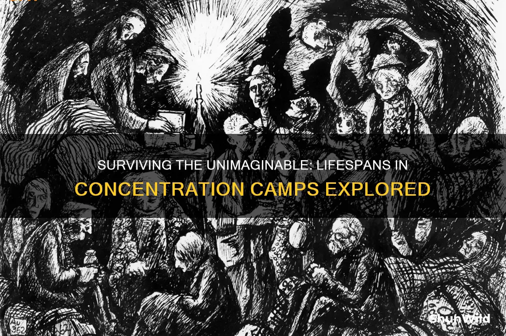 how long did people survive in a concentration camp