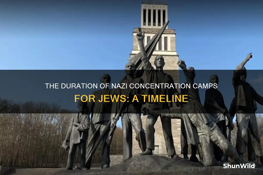 how long did the nazis put jews in concentration camps