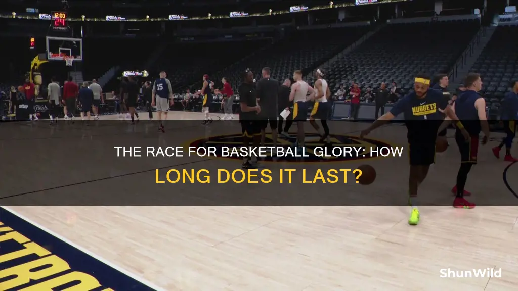 how long do basketball championships lasy