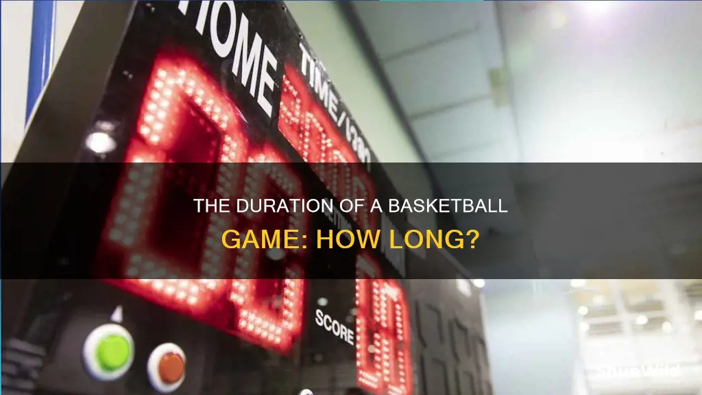how long do basketball ganes last