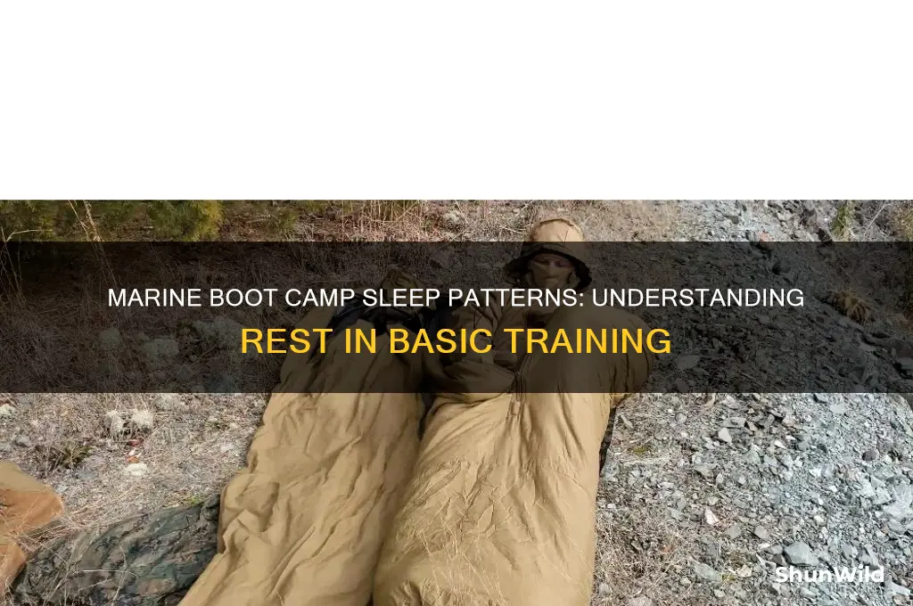 how long do marines sleep in boot camp