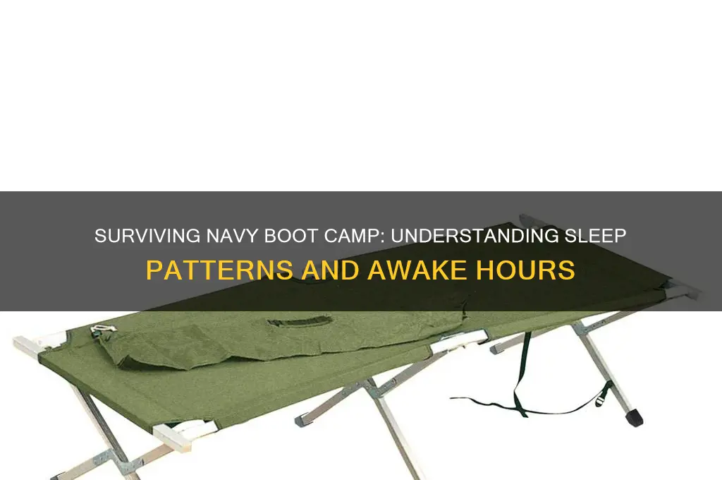 how long do you stay awake in navy boot camp