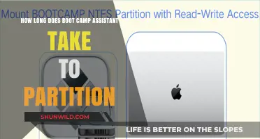 How Long Does Boot Camp Assistant Take to Partition?