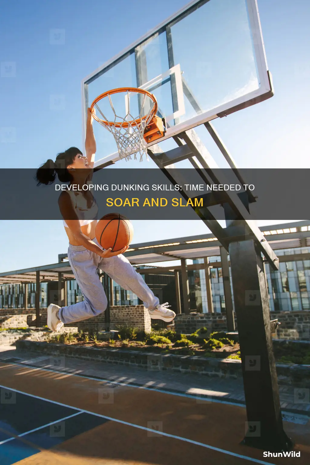 how long does it take to dunk a basketball