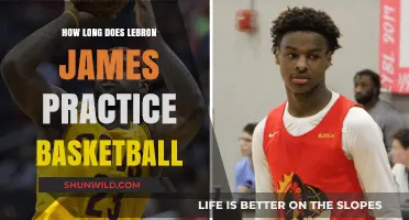 LeBron's Practice Sessions: How Long Does He Train?