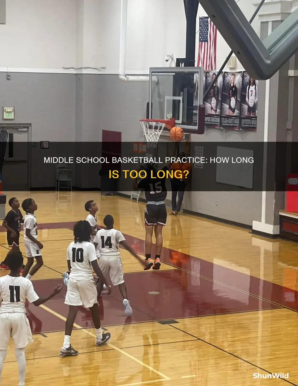 how long does middle school basketball practice last