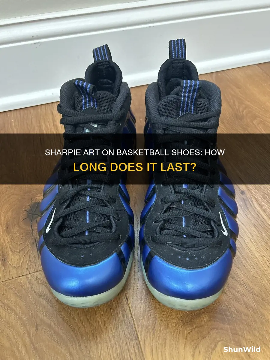 how long does sharpie last on basketball shoes