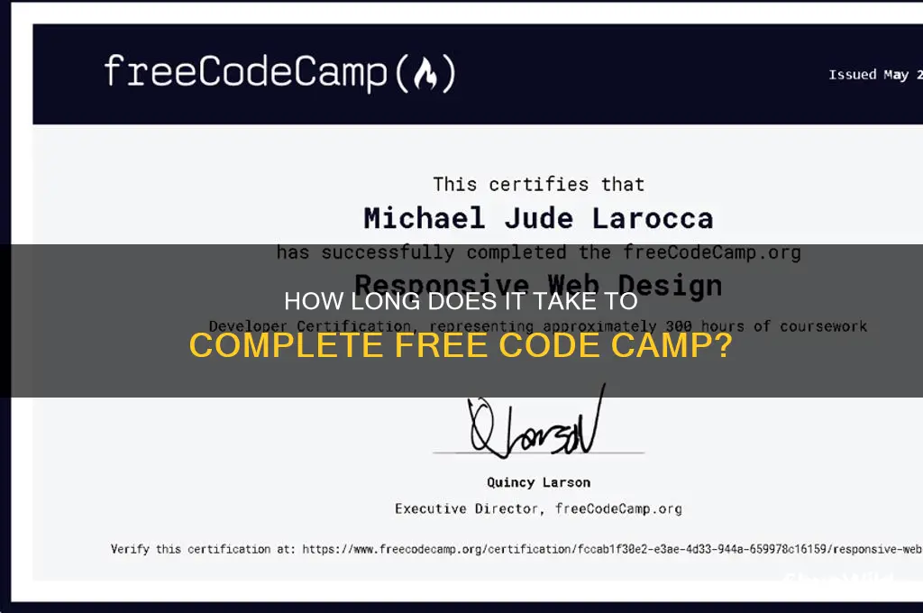 how long free code camp