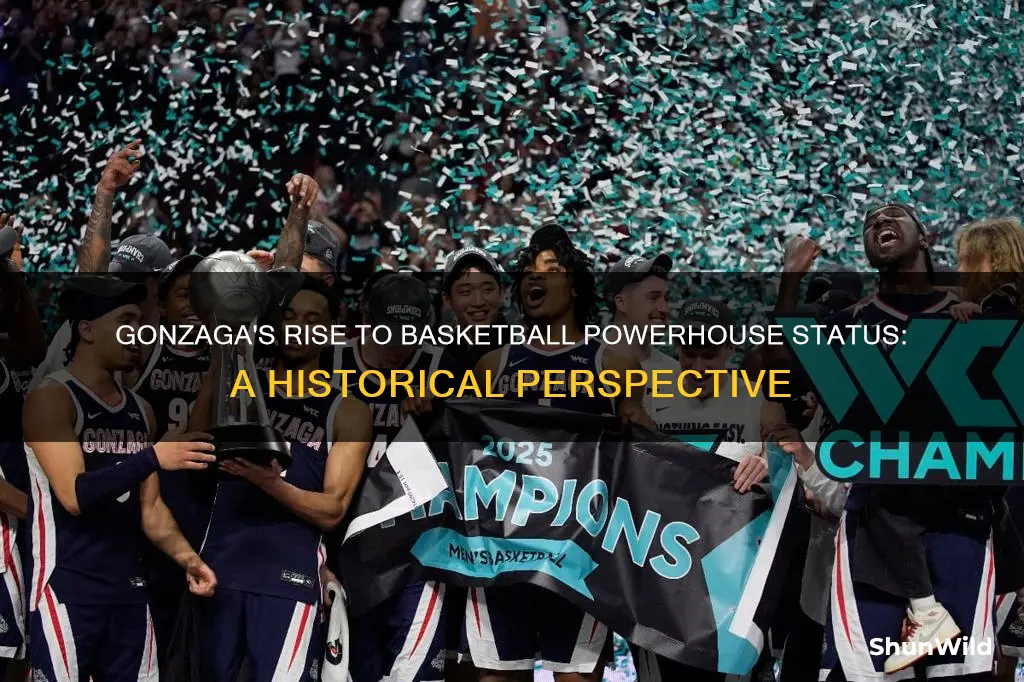 how long has gonzaga been a basketball powerhouse
