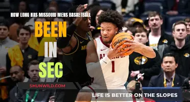 Missouri's Men's Basketball SEC Membership: A Recent Switch?