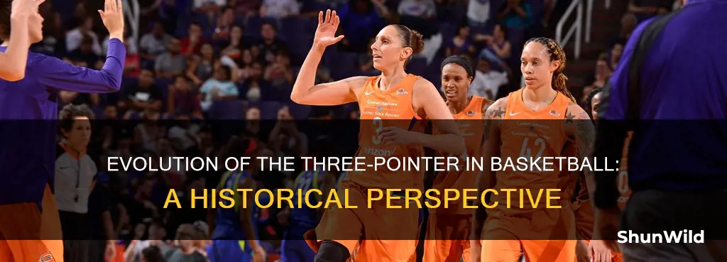 how long has the tree-pointer been in basketball