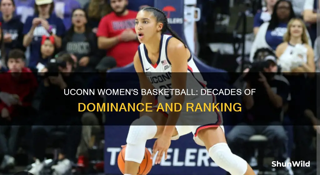 how long has uconn womens basketball been ranked