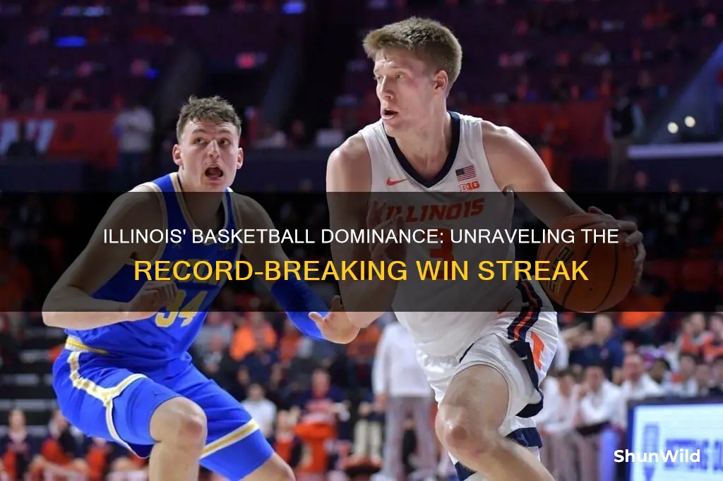 how long illinois home win streak in basketball