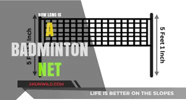 Badminton Net Dimensions: How Long and Wide?