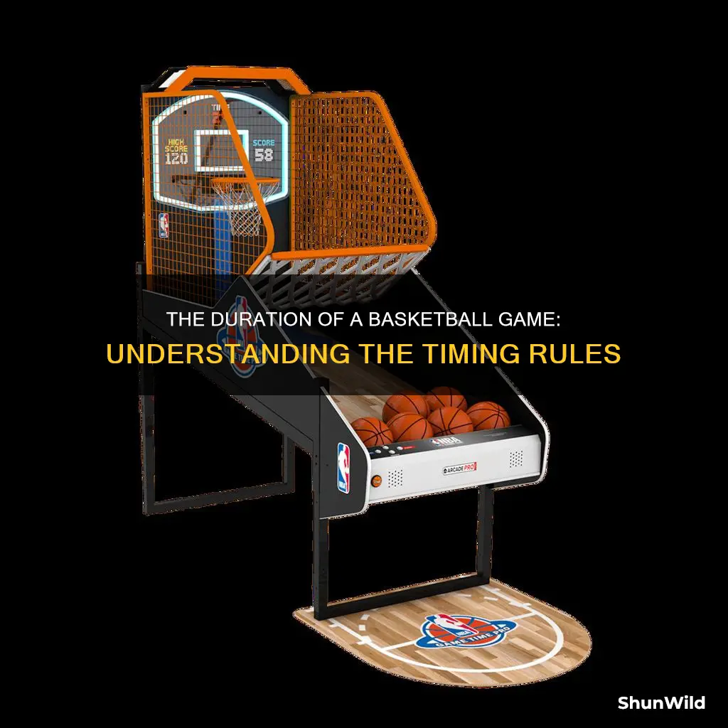 how long is a basketball cgame