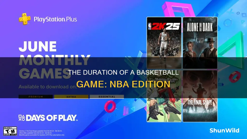 how long is a basketball gamenba
