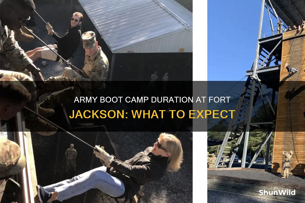 how long is army boot camp at fort jackson