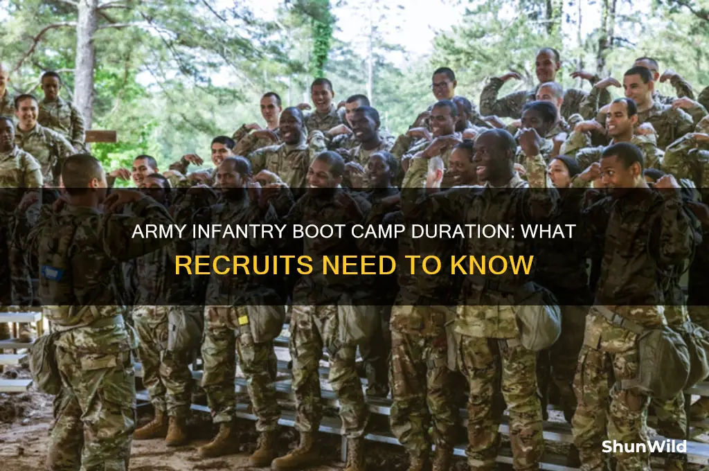how long is army boot camp for infantry