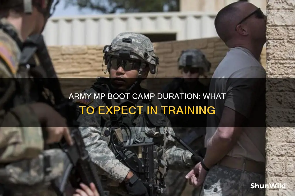 how long is army boot camp for military police