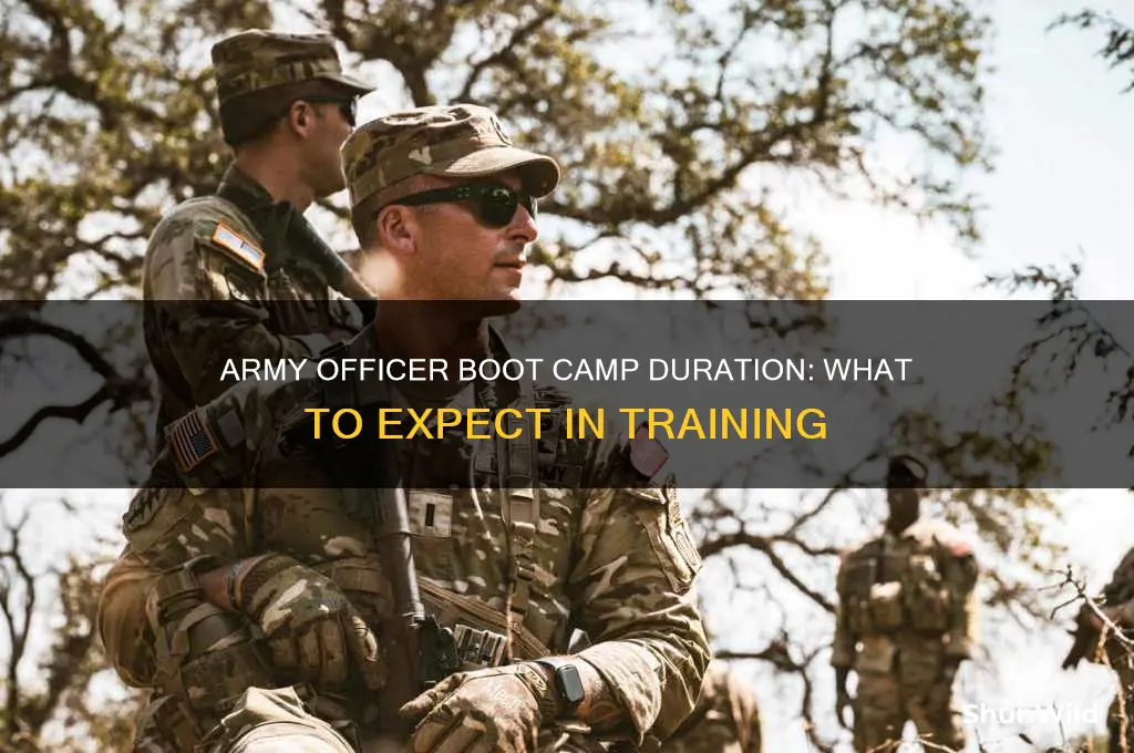 how long is army officer boot camp