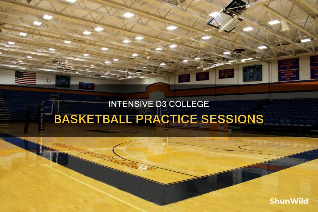 how long is basketball practice in d 3college