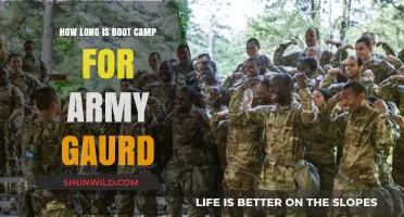 Army Guard Boot Camp Duration: What to Expect in Training