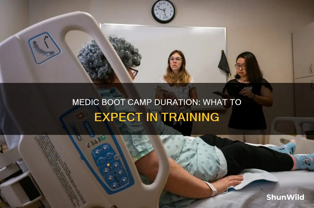 how long is boot camp for medic