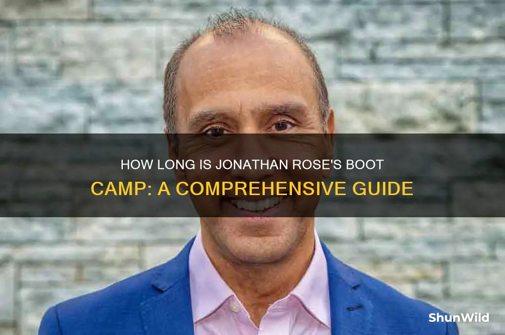 how long is boot camp jonathan rose