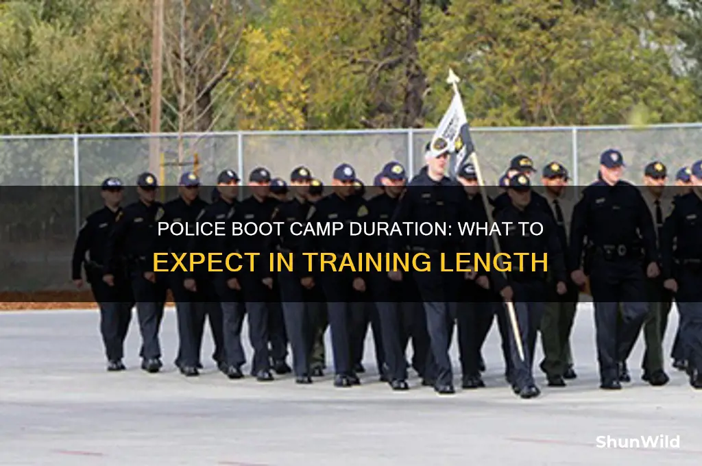 how long is boot camp police