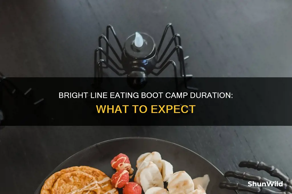 how long is bright line eating boot camp
