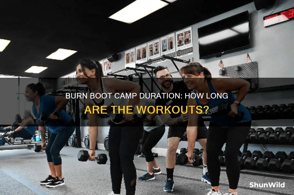how long is burn boot camp