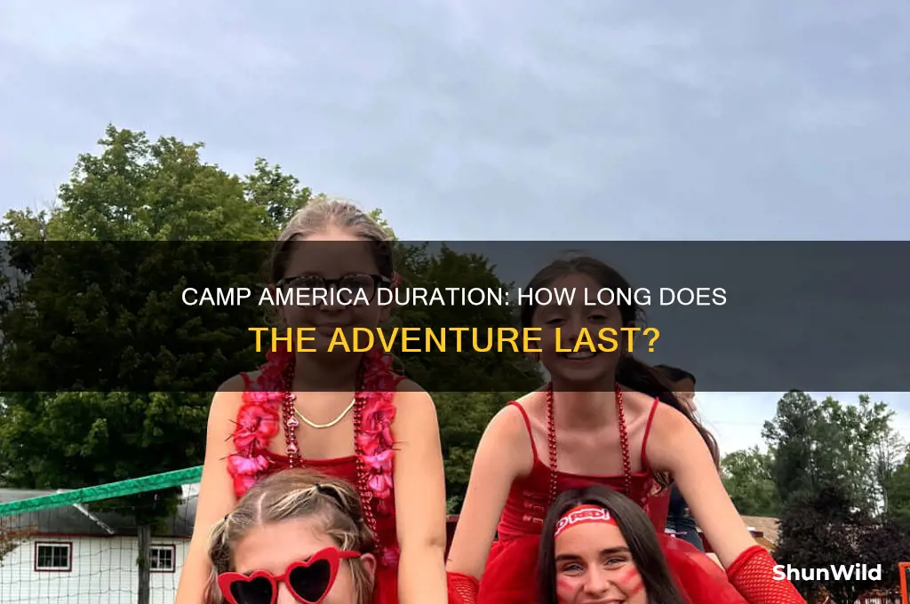 how long is camp america