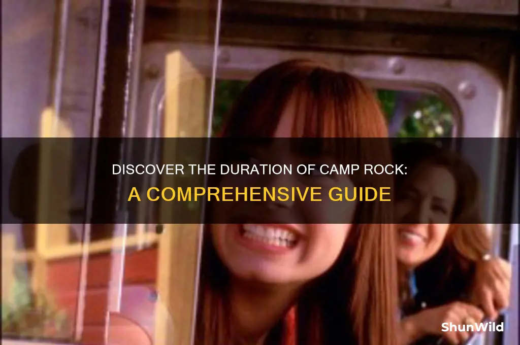 how long is camp rock