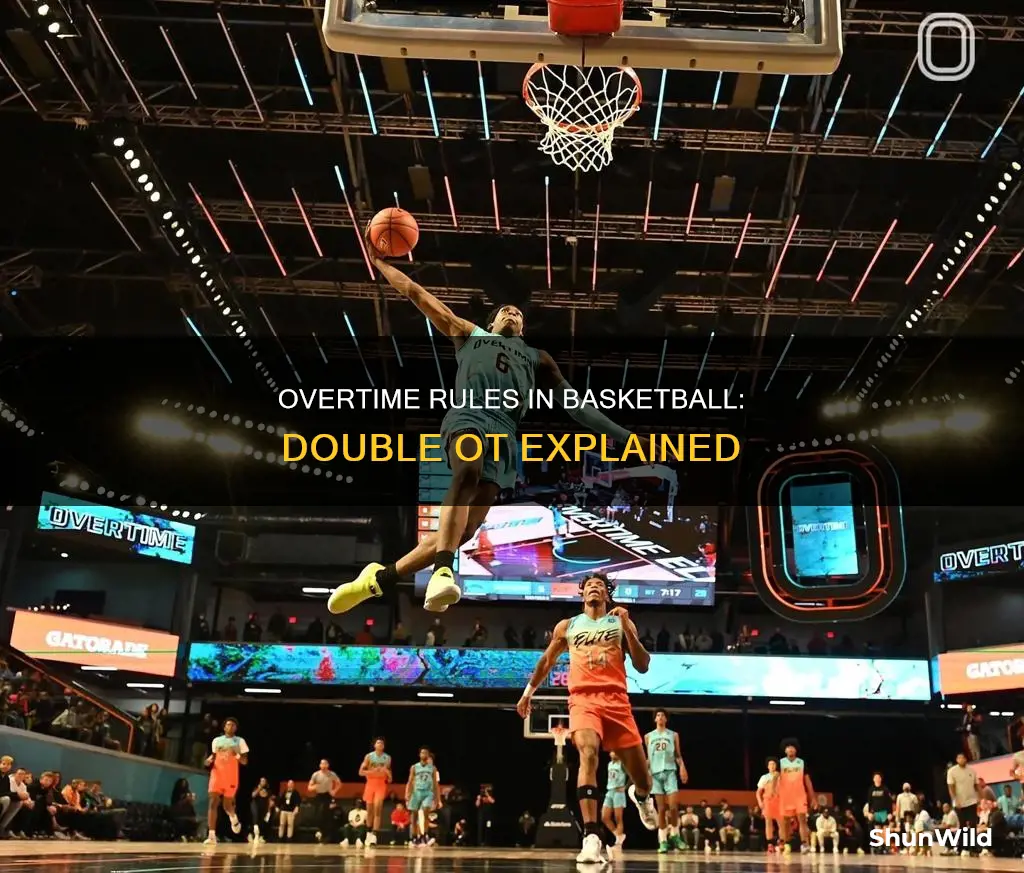 how long is double overtime in basketball