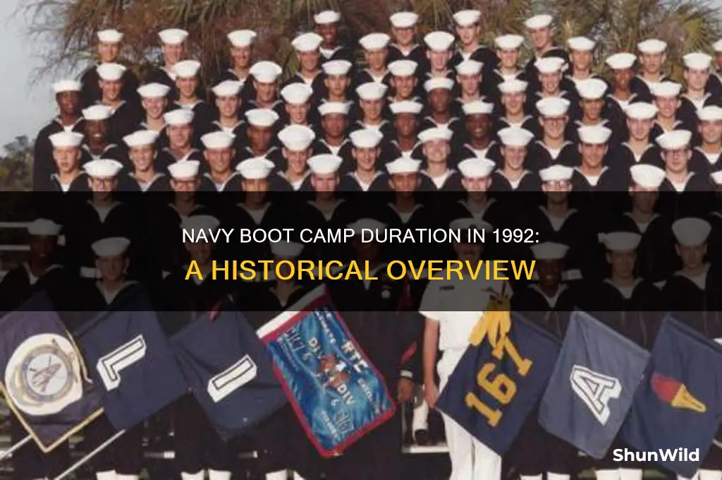 how long is navy boot camp in 1992