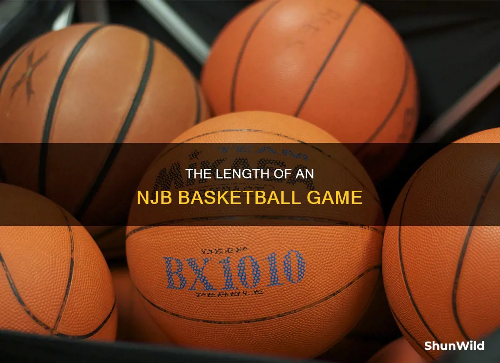 how long is njb basketball