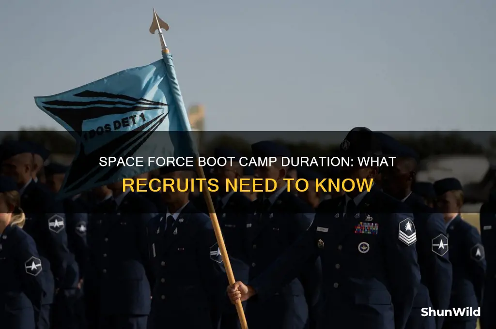 how long is space force boot camp