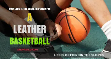 Breaking in Your Leather Basketball: How Long Does It Take?