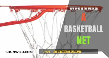 The Ideal Mesh Size for Basketball Nets