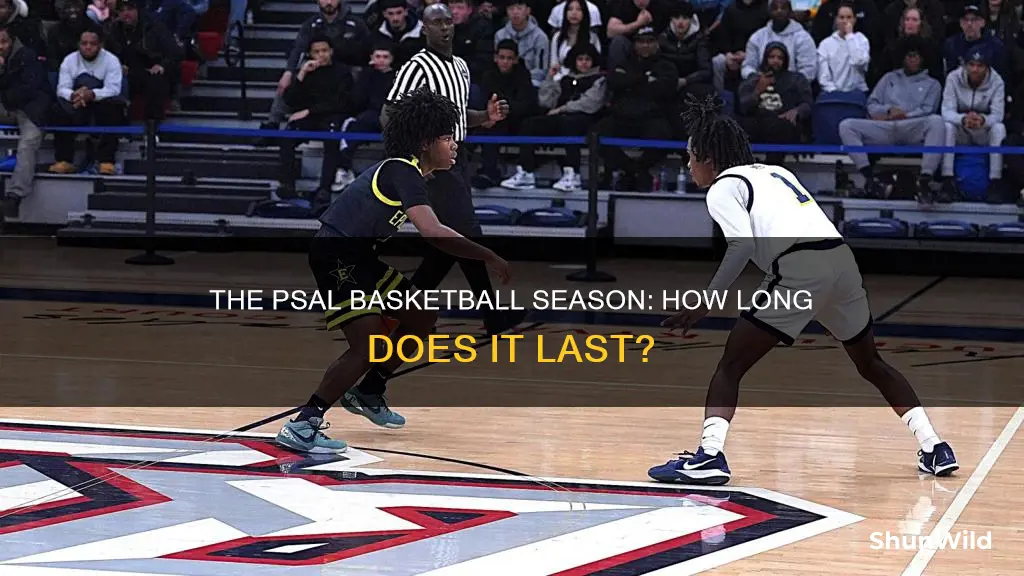 how long is the psal basketball season
