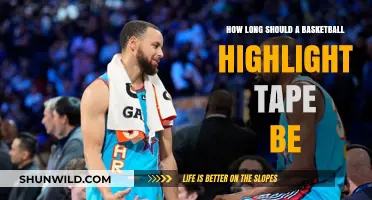Highlight Tapes: Ideal Length for Basketball Players