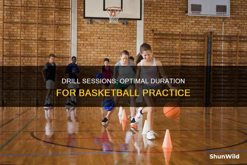 how long should basketball drills