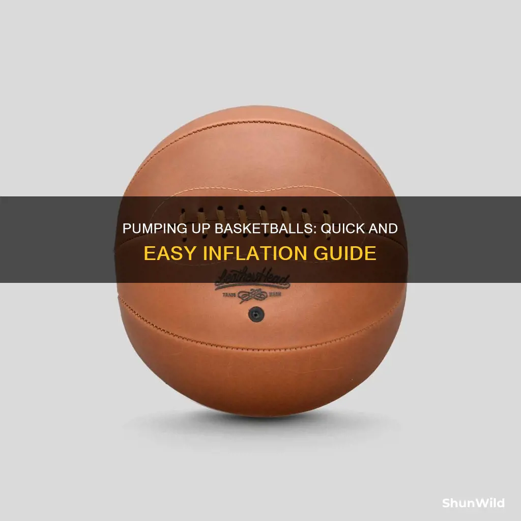 how long should it take to pump basketball