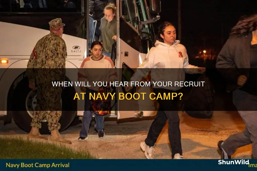 how long to hear from navy boot camp