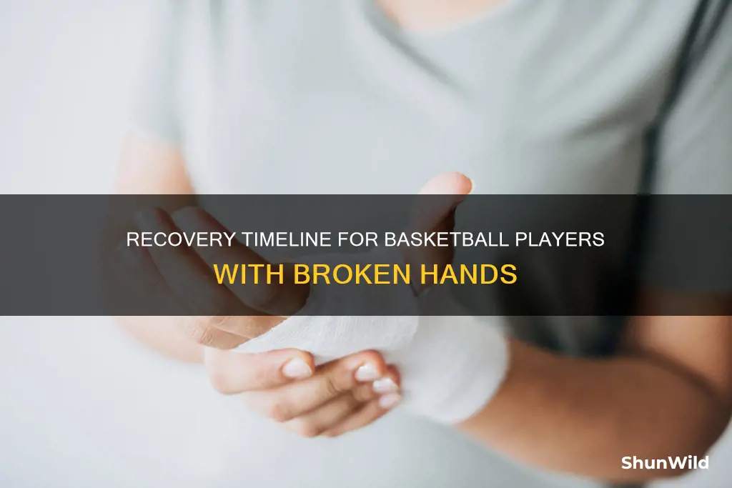 how long to recover for broken hand in basketball