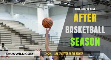 Resting After Basketball: Taking Time to Recover and Recharge