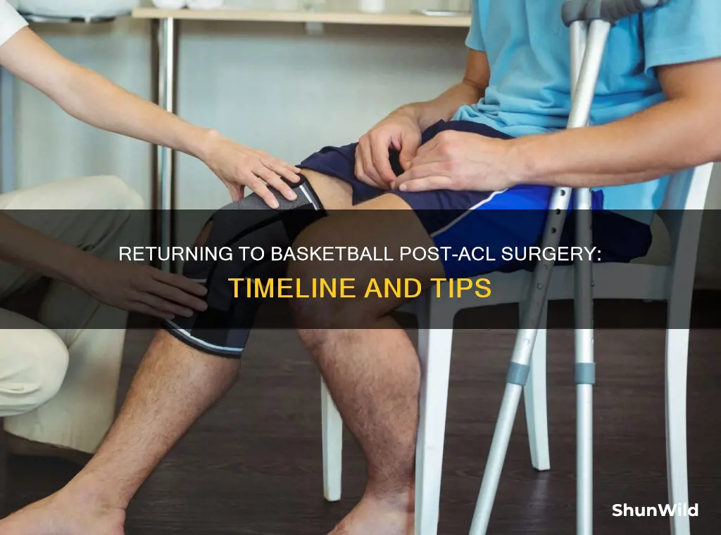 how long to return to basketball after acl surgery