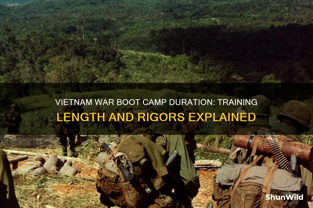 how long was boot camp during the vietnam war