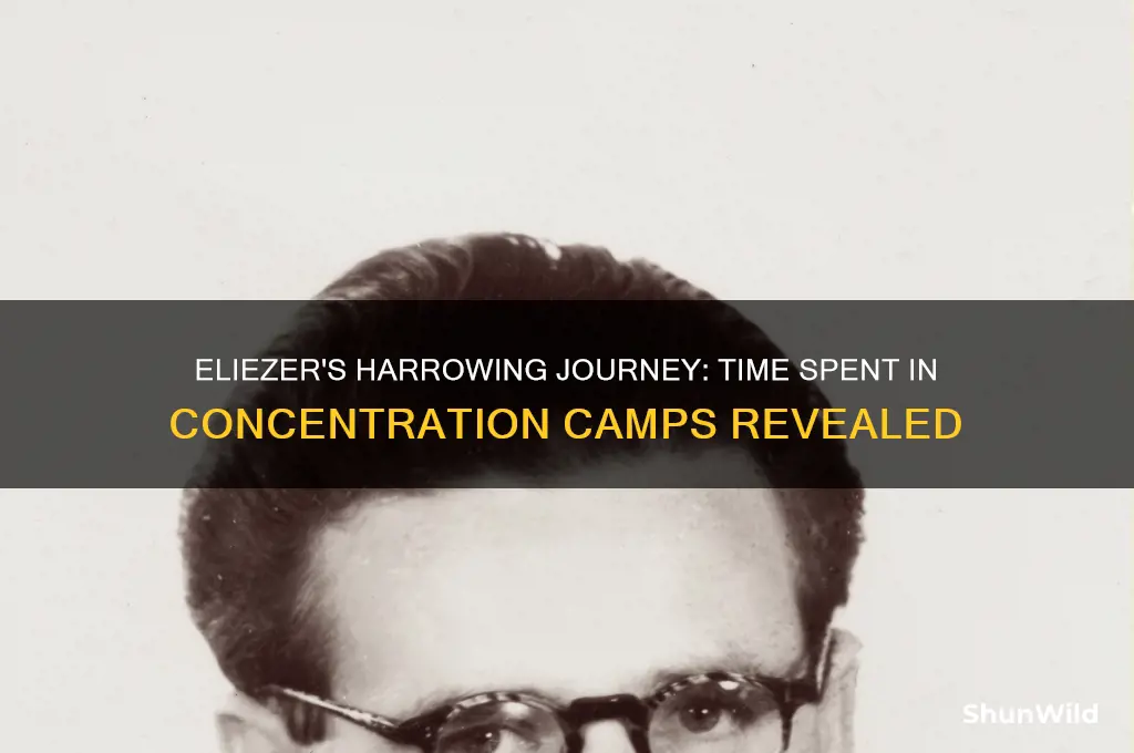 how long was eliezer in concentration camps